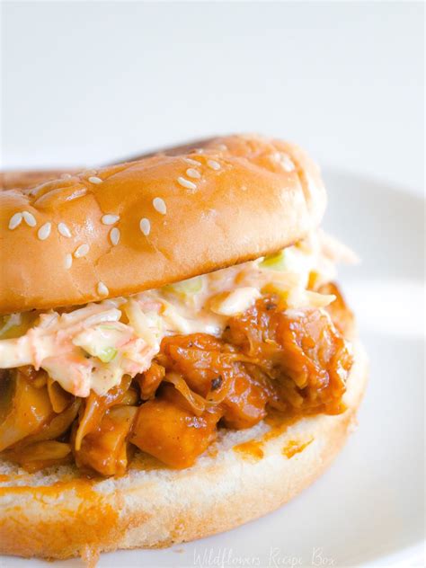 Jackfruit Bbq Sandwiches Adventures Of Bear And Wildflower