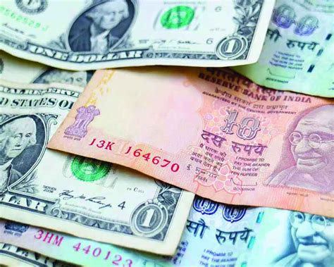 Rupee Falls Paise To Settle At Against Us Dollar