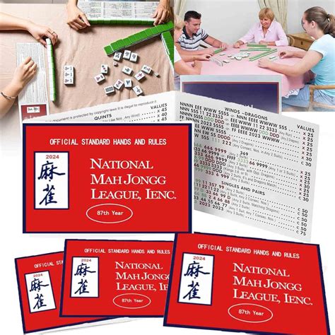 Amazon Mahjong Cards Mahjong Card Official Large Print