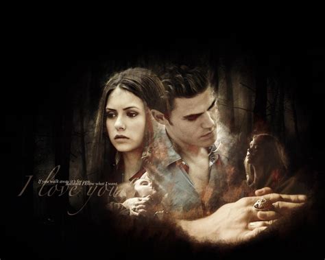 Stefan & Elena - Stefan Salvatore and Elena Gilbert Wallpaper (10199917 ...