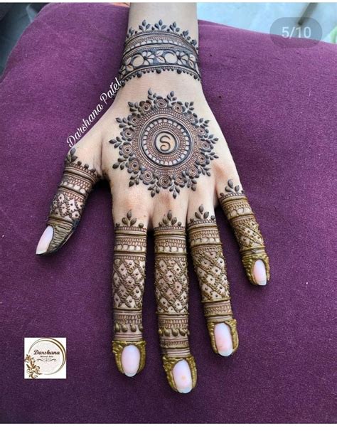 Pin By Srivani On Mahandi Mehndi Designs For Hands Simple Mehndi