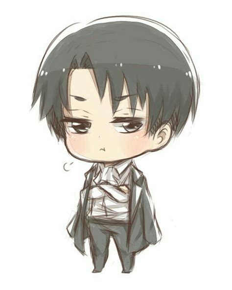 Levi Ackerman Kawaii Ảnh Hoạt Hình Chibi Anime Attack On Titan