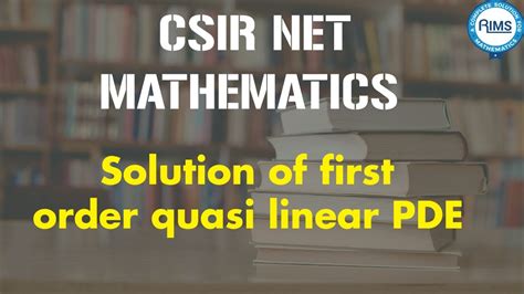 General Solution Of First Order Quasi Linear Partial Differential