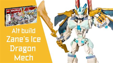 Lego Zane S Ice Dragon Creature Alternate Build Guide Youtube