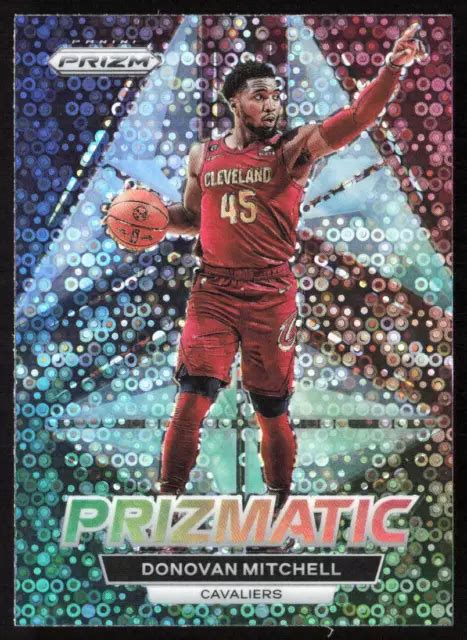 2022 23 PANINI PRIZM Donovan Mitchell Prizmatic Fast Break Disco 3 EUR