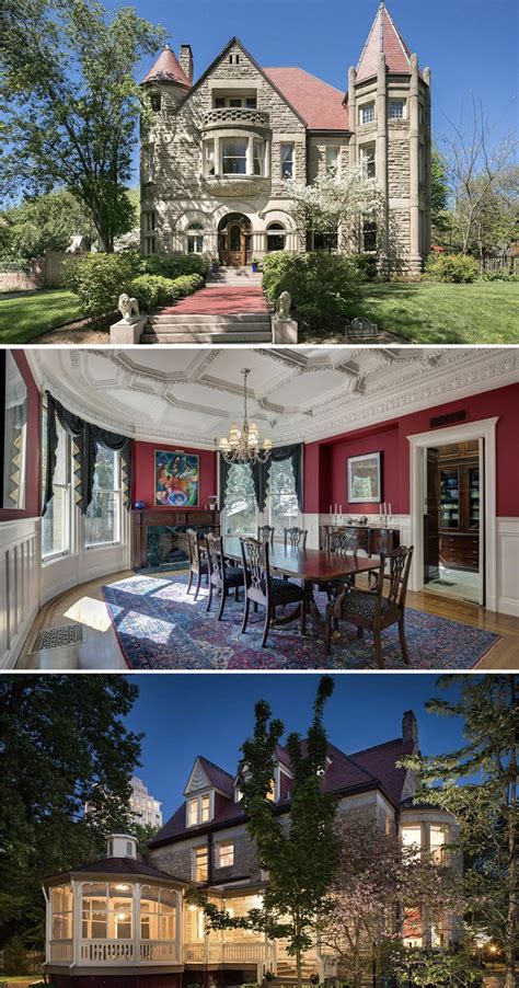 1890 Romanesque Style Residence Unique Houses Exterior Historic