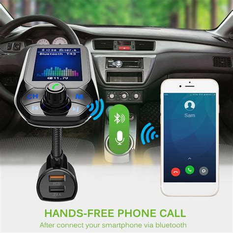 Onever Bluetooth Fm Sender Auto Modulator Voit Grandado