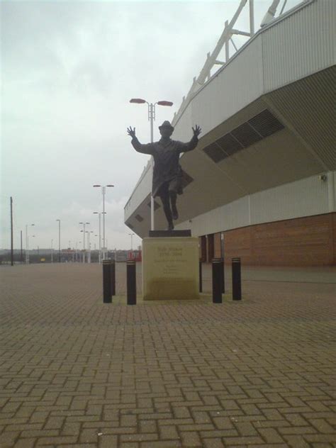 Bob Stokoe Memorial Statue Stadium Of Brian Clark Geograph