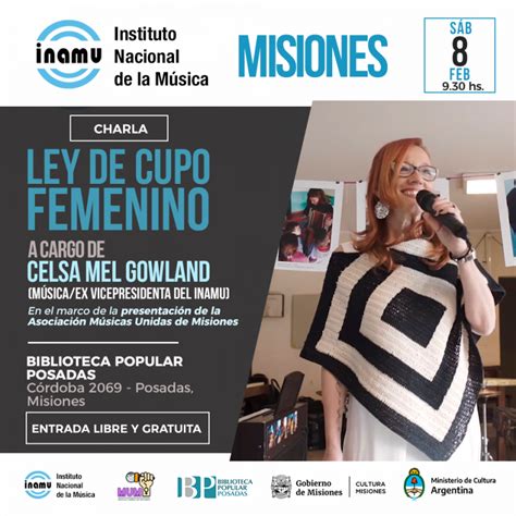 Charla En Posadas Misiones Ley De Cupo Femenino De Febrero