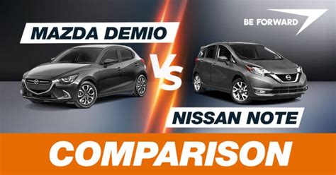 Mazda Demio vs Nissan Note Comparison