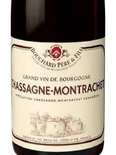 2018 Bouchard Père Fils Chassagne Montrachet Rouge Vivino United