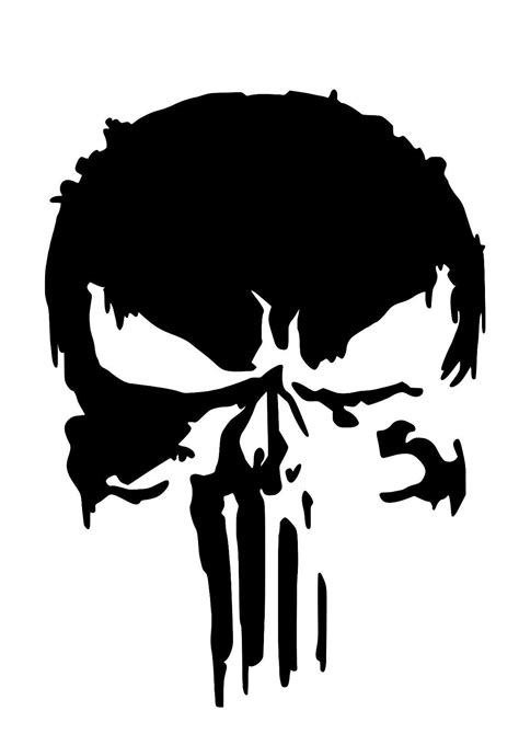 Punisher Skull Car Bonnet Side Sticker Van Vinyl Graphic Decal Etsy Uk