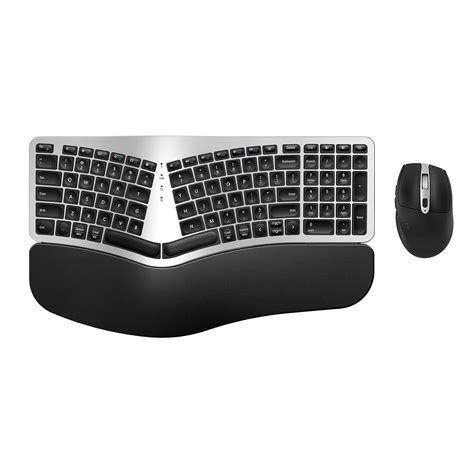 Buy Mk960 Ergonomic Wireless Keyboard Mouse Combo Bluetooth 2 4g Split Design