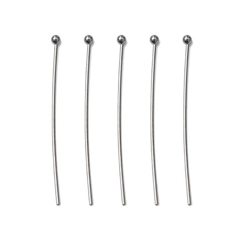 Honeyhandy 304 Stainless Steel Ball Head Pins Stainless Steel Color