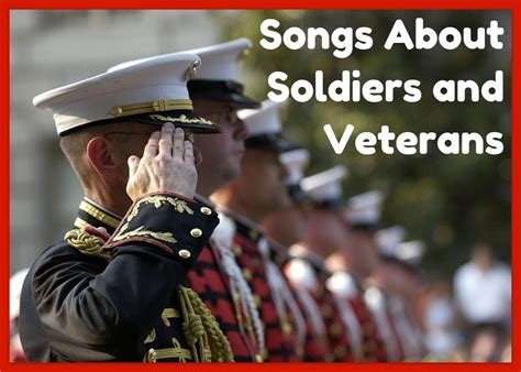 109 Songs About Soldiers and Veterans - Spinditty