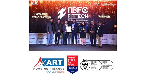 Art Housing Finance Wins Three Prestigious Awards Indian Scoops