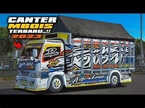 Share Mod Truck Canter Mbois Terbaru Mod Bussid Terbaru Youtube