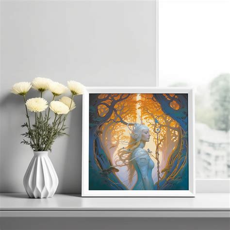 Galadriel, Lothlorien, LOTR Art, Tolkien Gift, Lord of the Rings Gift ...