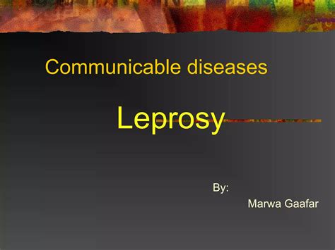 Leprosy | PPT