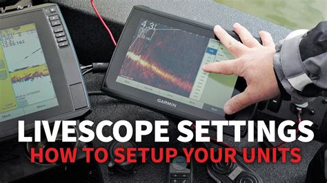 Garmin Livescope Settings How I Setup My Units Youtube