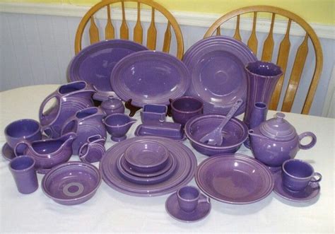 Lilac Fiestaware Set The Table With Elegance