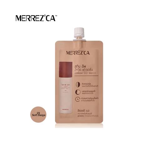 Merrezca Skin Up Liquid Foundation SPF 50 PA เมอเรซกา สกนอพ รอง