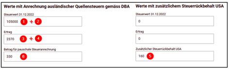 Steuerauszüge Depotverzeichnisse E Tax BL