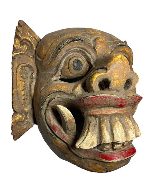 Old Balinese Dance Topeng Mask | Bali Mask, Asian Art Imports