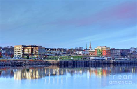 Bangor Maine Along The Penobscot River Photograph By Denis Tangney Jr