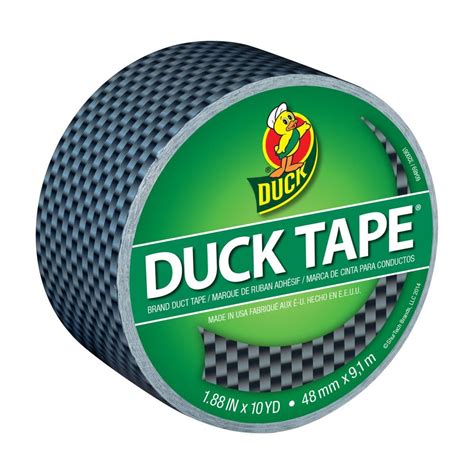 Duck Carbon Fibre Printed Duct Tape 188 Inch X 10 Yds The Home