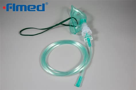 Disposable Nebulizer Mask Oxygen Nebulizer Mask With Tubing S M L XL