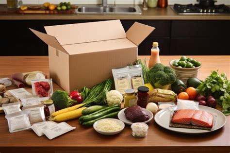 Premium Photo | Recipe grocery delivery