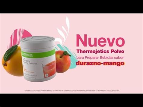 Herbalife Nuevo Ponche De Frutas Sabor Durazno Mango YouTube