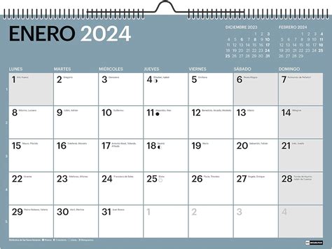 Miquelrius Calendario de Pared 2024 Chromat Tamaño A4 296 x 210 mm