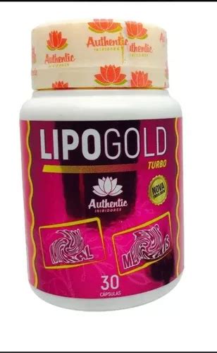 Lipo Gold Turbo 30 Cápsulas original Parcelamento sem juros