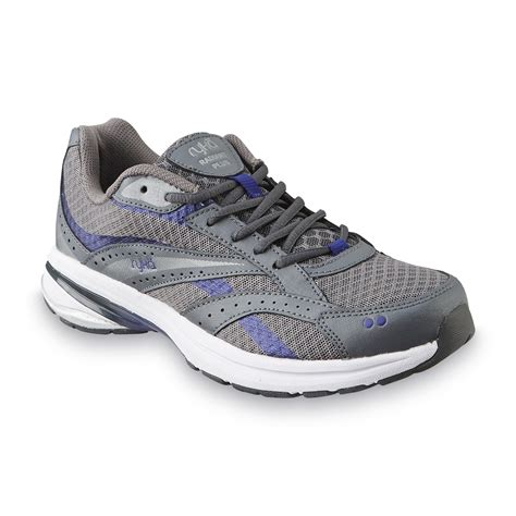 Ryka Women's Radiant Plus Gray/Purple Walking Shoe - Wide Width Available | Shop Your Way ...