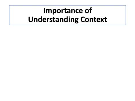 Context Context Context Ppt Download