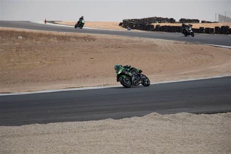 Motorcycle Competition on a Race Track on Editorial Photography - Image ...