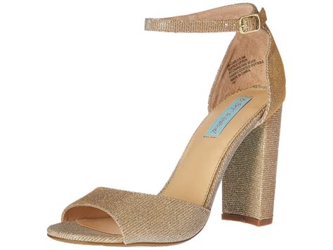 Betsey Johnson Womens Carly Open Toe Casual Ankle Strap Sandals