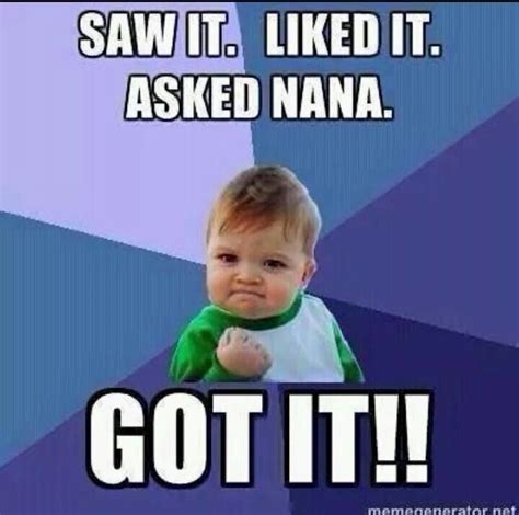 The Nana Rules Grandma Quotes Nana Quotes Baby Jokes