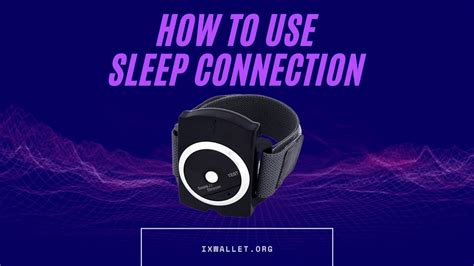 How To Use Sleep Connection Wristband Youtube