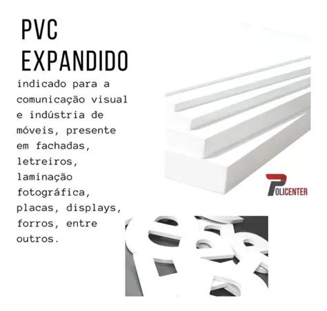 Chapa De Pvc Expandido 10mm Letra Fachadas R 496 em Ourinhos São