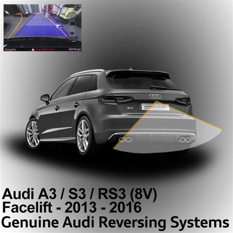 Audi A3 S3 8V Reversing Camera Retrofit Advanced In Car Technologies