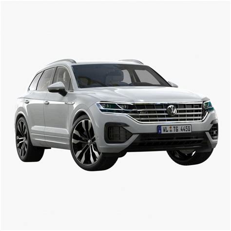 3D 2019 volkswagen touareg - TurboSquid 1332610