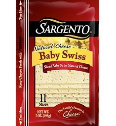 Sargento Sliced Baby Swiss Cheese Reviews