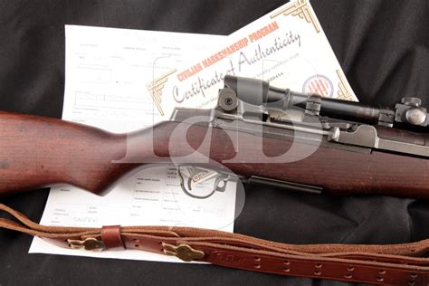 Springfield Armory RARE M1C Garand Sniper Semi Automatic Rifle CMP