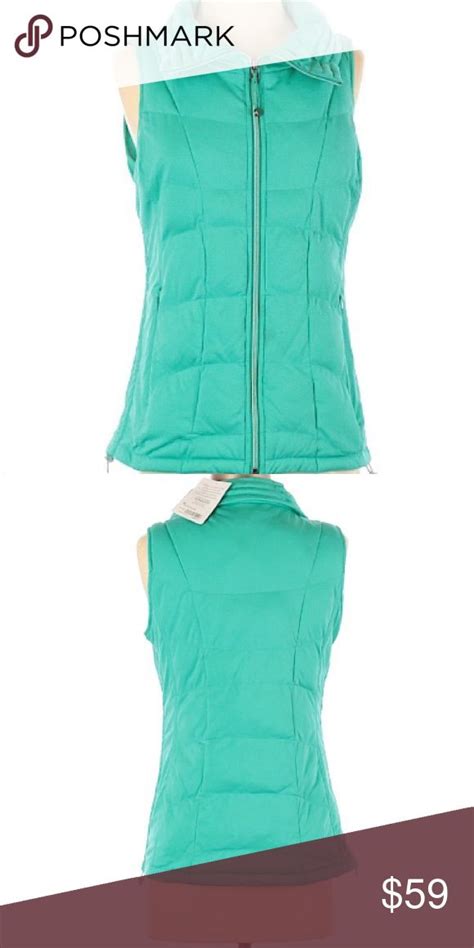 Athleta Small Green Puffer Vest NWT Retails 118 Clothes Design