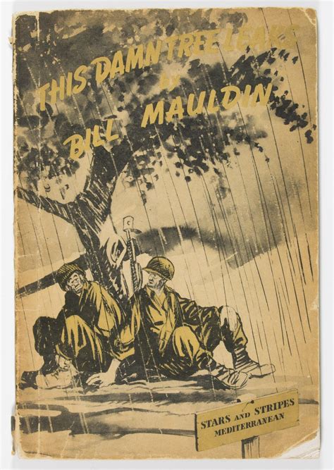 Lot Soldier Inscribed Copy Of Bill Mauldin Cartoons