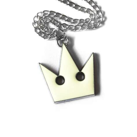 Kingdom Hearts Crown Necklace Sora Necklace for by CharmingSushi