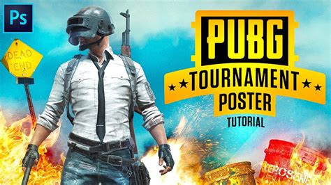 Pubg Tournament Poster Ilustrasi